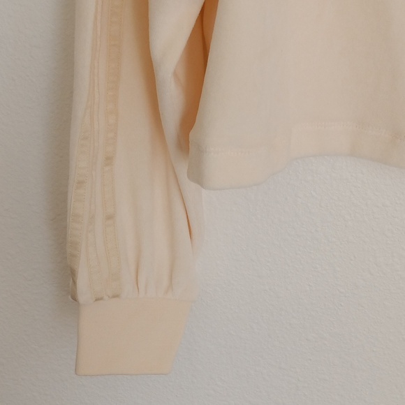 adidas Cream Cropped Sweatshirt - Picture 4 of 10